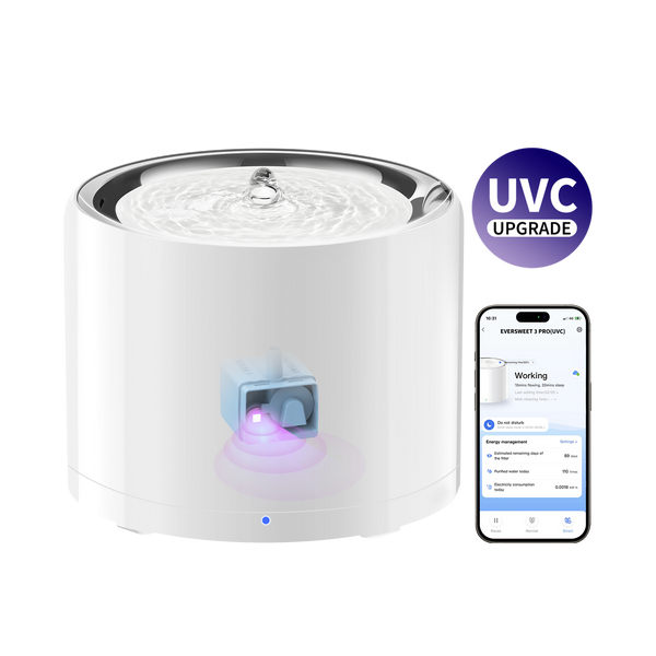 EverSweet 3 Pro (UVC) Pet Water Fountain