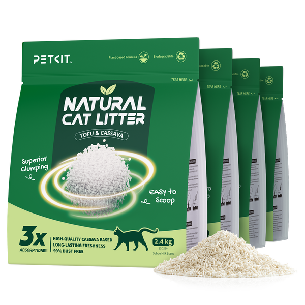 Natural Cat Litter - 4 Bags