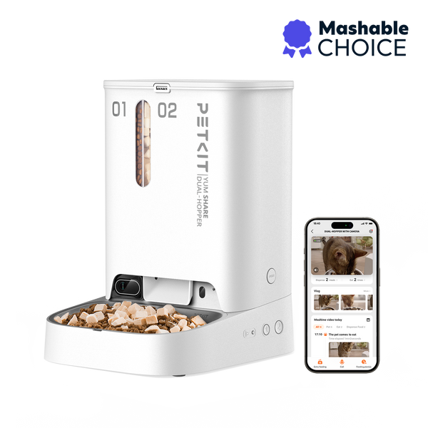 YumShare Dual-hopper Automatic Feeder with Camera